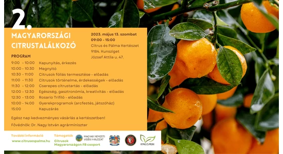 2. samit o citrusových plodoch v Maďarsku