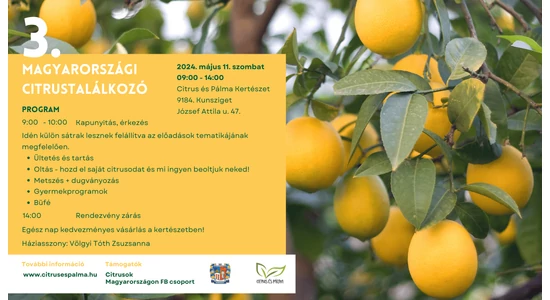 3. Magyarországi Citrustalálkozó