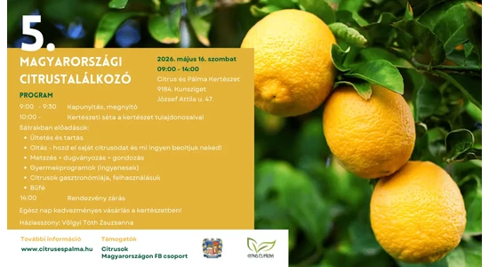 5. Magyarországi Citrustalálkozó